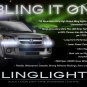 Holden Colorado LED DRL Head Lamp Light Strips Day Time Running Kit