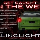 Holden Commodore Ute 3D LED Tail Lamp Light Bulbs Set Custom Pair Holden Commodore Ute 3D LED Tail Lamp Light Bulbs Set Custom Pair