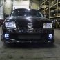 LED Angel Eye Halo Fog Lamps Lights for Volkswagen VW Bora mk4