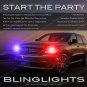 Dodge Durango Head Lamps Strobe Lights Kit Custom