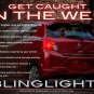 BlingLights Brand LED Spider Tail Light Bulb Set for Mitsubishi Mirage (all years)
