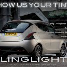 Chrysler Lancia Ypsilon Tinted Tail Lamp Light Overlays Kit Smoked Film Protection