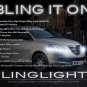 Chrysler Lancia Ypsilon LED DRL Head Lamp Light Strips Day Time Running Kit
