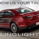 Ford Taurus Tinted Smoked Taillamps Taillights Overlays Film Protection