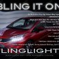 Nissan Note LED DRL Head Lamp Light Strips Day Time Running Kit