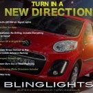 Citroen C1 LED Side Mirror Turn Signal Lights Signaler Lamps Citroën