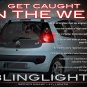 Citroen C1 White LED Tail Lamp Spider Light Bulbs Pair Set Citroën