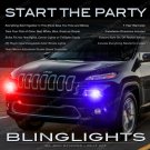 Jeep Cherokee Head & Tail Lamp Strobe Light Kit sport latitude trailhawk limited