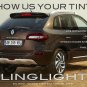 Renault Samsung QM5 Tinted Tail Lamp Light Overlays Kit Smoked Protection Film
