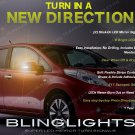 Nissan Leaf LED Side View Mirror Turn Signal Lights Signaler Lamps Kit Nissan Leaf LED Side View Mirror Turn Signal Lights Signaler Lamps Kit