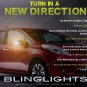 Nissan Leaf LED Side View Mirror Turn Signal Lights Signaler Lamps Kit