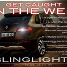 Renault Samsung QM5 Custom LED Tail Lamps Light Bulbs Set Upgrade Replacement Pair