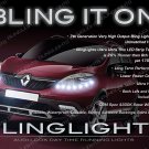 Renault Scénic LED DRL Head Light Strips Day Time Running Lamp Kit Scenic