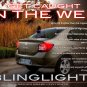 Renault Symbol Custom LED Tail Lamps Light Bulbs Pair Upgrade Replacement Thalia Set