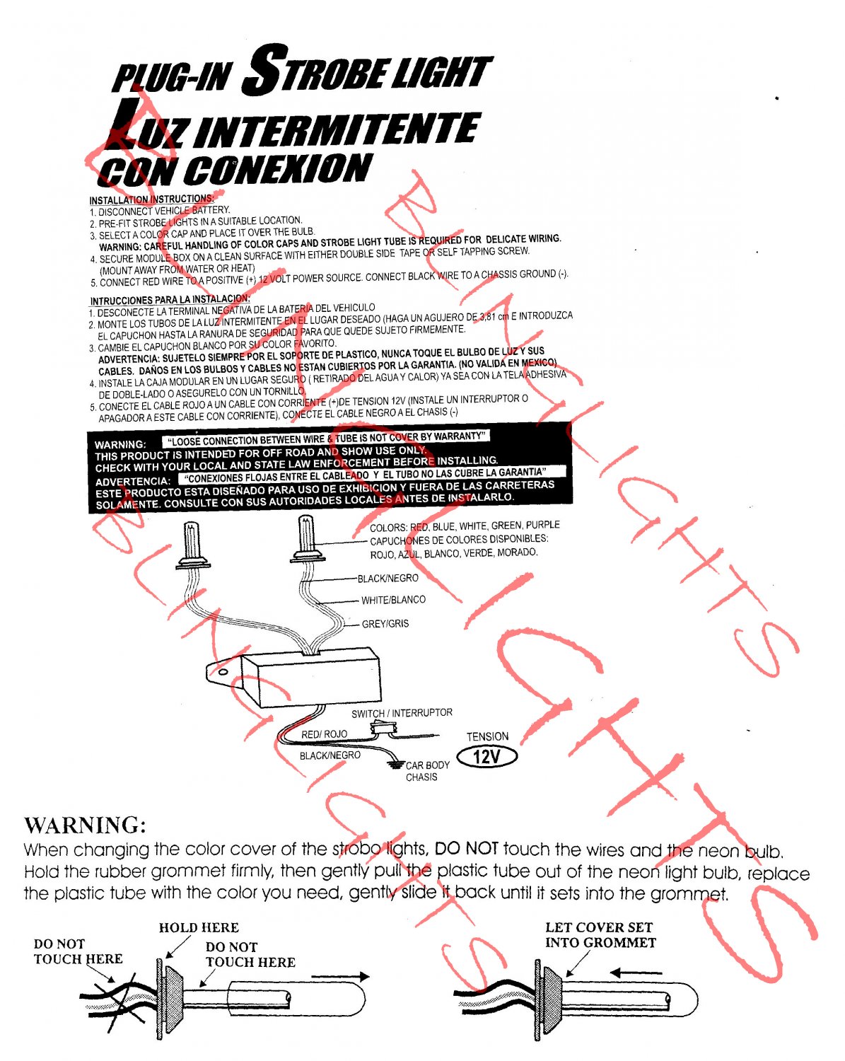 Ford F150 Head & Tail Lamp Xenon Strobe Light Kit F150