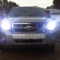 Mazda Tribute Bright White Head Lamp Light Bulbs Replacement Upgrade Pair