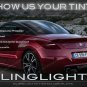 Peugeot RCZ Smoked Tail Lights Lamps Overlays Kit Tinted Protection Film Sport GT R
