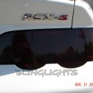 2002-2006 Acura RSX Tinted Tail Lamps Lights Overlay Kit Smoked Protection Film