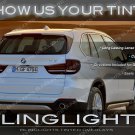 BMW X5 F15 Tinted Tail Lamp Light Overlays Kit Smoked Film Protection