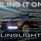 Acura MDX LED DRL Light Strips for Headlamps Headlights Head Lamps Day Running Strip Lights Acura MDX LED DRL Light Strips for Headlamps Headlights Head Lamps Day Running Strip Lights