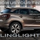 Citroen Aircross Tinted Tail Lamp Light Overlays Kit Citroën Smoked Protection Film