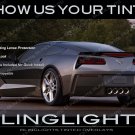 Corvette Tinted Tail Lamp Film Overlays Smoked Lights C4 C5 C6 C7 (all years)