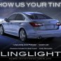 BlingLights Brand Tinted Taillight Film Covers for 2015-2020 Subaru Legacy BN BS