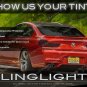 BMW M6 Smoked Tail Light Overlays Kit Tinted Lamp Lense Protective Covers E63 E64 F06 F12 F13 Tint