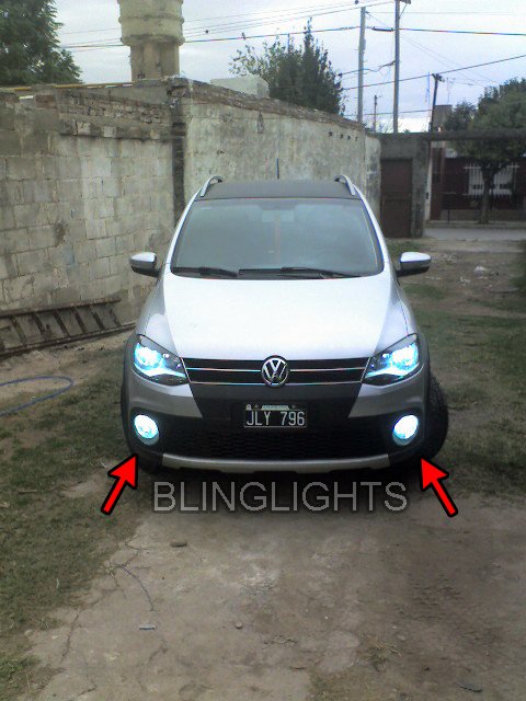 2008 2009 Volkswagen CrossFox Driving Fog Lamp Light Kit VW