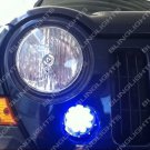 2005 2006 2007 Jeep Liberty KJ LED Grille Corner Driving Lights Parking Lamps Blue Fog Kit 2005 2006 2007 Jeep Liberty KJ LED Grille Corner Driving Lights Parking Lamps Blue Fog Kit