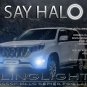 BlingLights Brand LED Halo Fog Lights for 2013-2018 Toyota Land Cruiser Prado