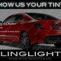 Scion tC Murdered Out Tail Lamps Tinted Lights Overlays Film Kit Smoked Lense Protection