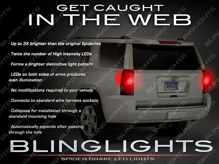 Chevrolet Tahoe White Spider LED Tail Lamps Light Bulbs Chevy Set