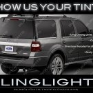 BlingLights Brand Tinted Taillight Film Covers for 2007-2017 Ford Expedition