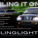 Nissan Titan LED DRL Head Light Strips Day Time Running Lamps