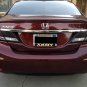 2012 2013 2014 2015 Honda Civic Tinted Taillamp Covers Taillight Overlays Murdered Out