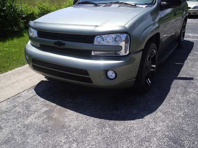 2002-2009 Chevrolet TrailBlazer Street Scene Body Kit Halo Fog Lamps Lights