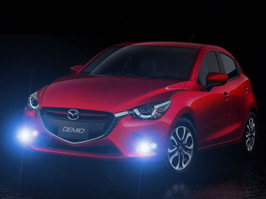 2015 2016 2017 Mazda2 Bumper Fog Lamps Lights Kit