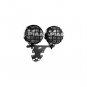 PIAA 74540 Handlebar Lamp Bracket for Arctic Cat DVX 400 Suzuki QuadSport Z400 Kawasaki KFX400