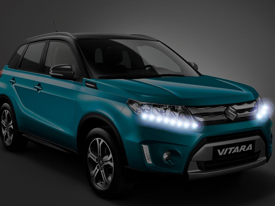 Suzuki Vitara LED DRL Head Light Strips Daytime Running Lamp Kit