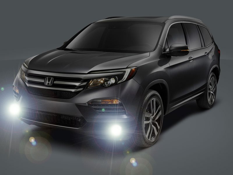 2016 2017 Honda Pilot Bumper Xenon Driving Lamp Fog Light Kit