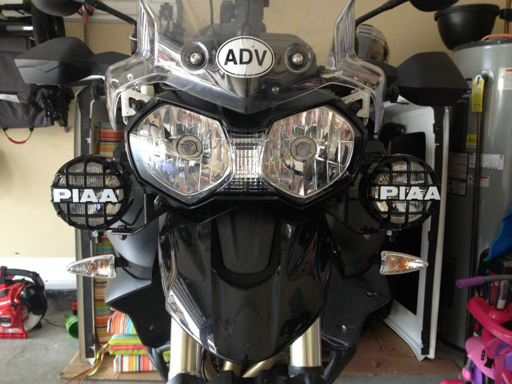 tiger 800 auxiliary lights