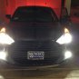 BlingLights LED White Halo Fog Lights for 2013-2018 Hyundai Veloster Turbo