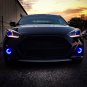 BlingLights LED White Halo Fog Lights for 2013-2018 Hyundai Veloster Turbo