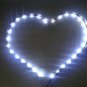 Infiniti G G20 G25 G35 G37 LED DRL Head Light Strips Daytime Running Lamps