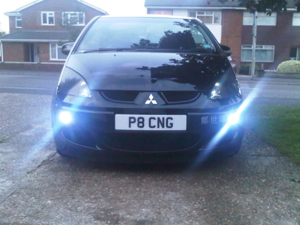 2008-2012 Mitsubishi Colt CZT Xenon Fog Lamps Driving Lights