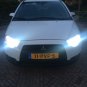 Mitsubishi Colt Super White Head Lamp Replacement Light Bubs Set