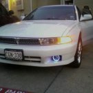 1999-2003 Mitsubishi Galant Angel Eye Fog Lamps Driving Lights