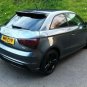 Audi A1 S1 Murdered Out Tail Light Overlays Kit Smoked Lamp Covers Tinted Film