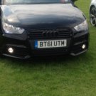 LED Halo Angel Eye Fog Lights Lamps for Audi A1 LED Halo Angel Eye Fog Lights Lamps for Audi A1